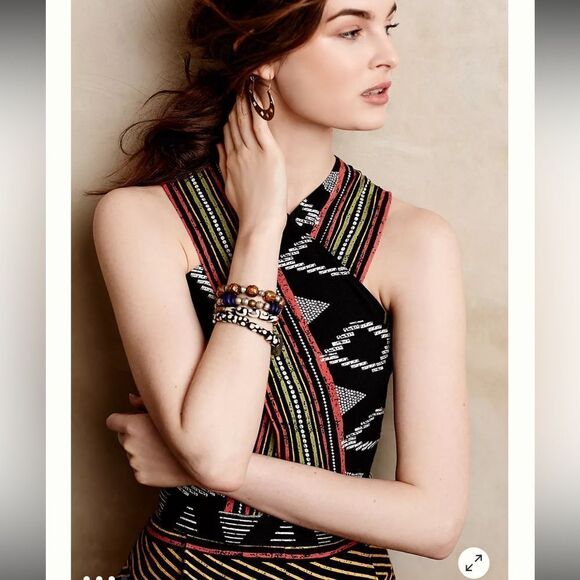 Anthropologie Elevenses Amapa Jumpsuit 2 - Picture 2 of 9